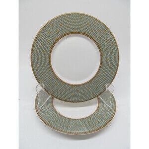 Sasaki Ravenna Set 2 Saucers Only  By Stephen Dweck Appear Unused VGC